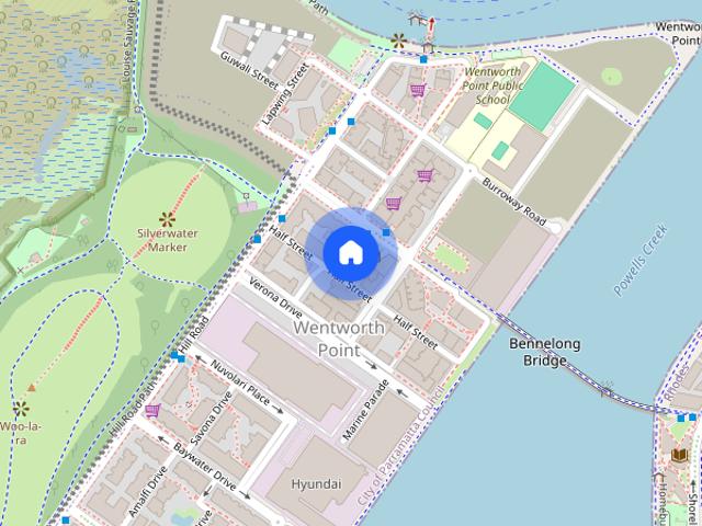 Apartment for rent in Wentworth Point, Sydney