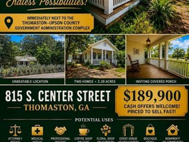 House for sale in Upson, Georgia
