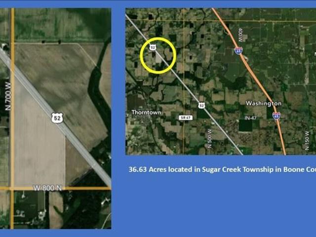Farm for sale in Thorntown, Indiana