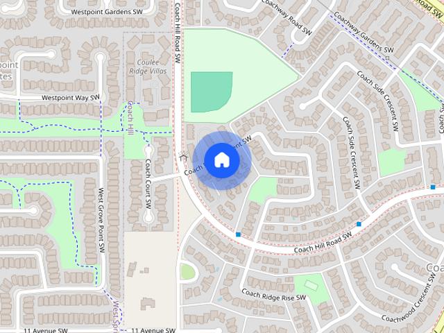 Townhouse for rent in Coach Hill, Calgary