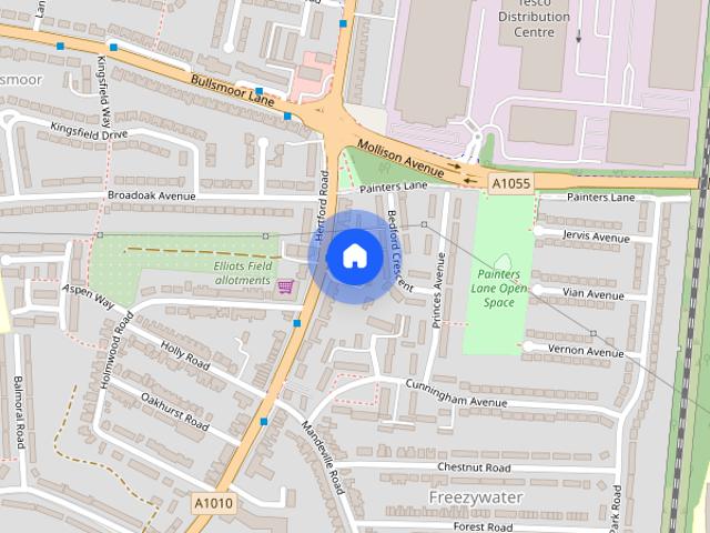 Apartment for rent in Freezywater, Greater London