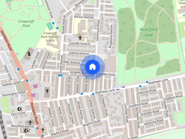 House for rent in Georgia, Greater Manchester