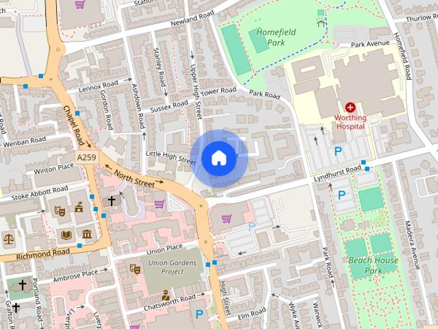Apartment for rent in Worthing, West Sussex