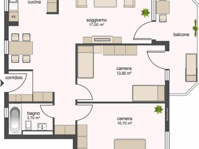 Etagenwohnung mieten in Tenero