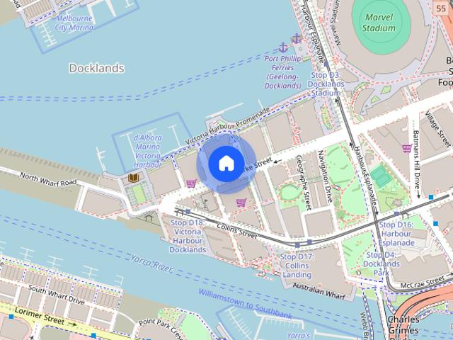 Room for rent in Victoria Harbour, Melbourne