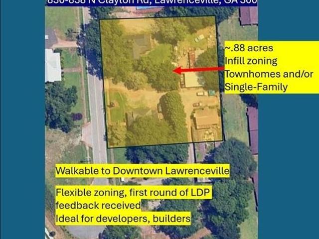 Land for sale in Lawrenceville, Georgia