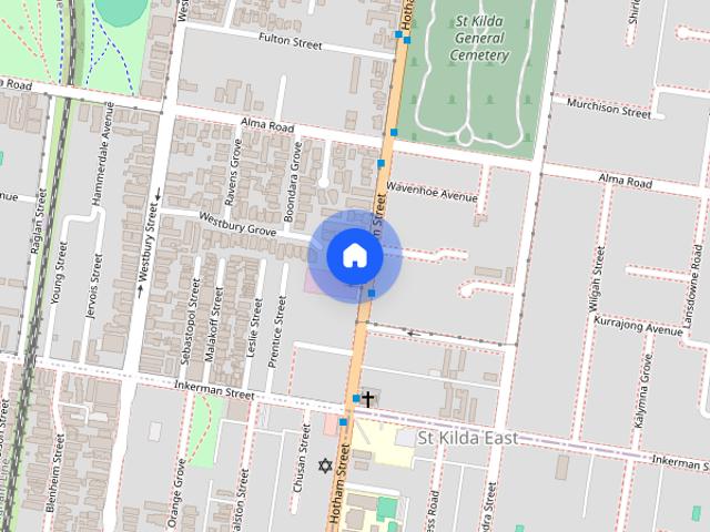 Apartment for rent in St Kilda East, Melbourne