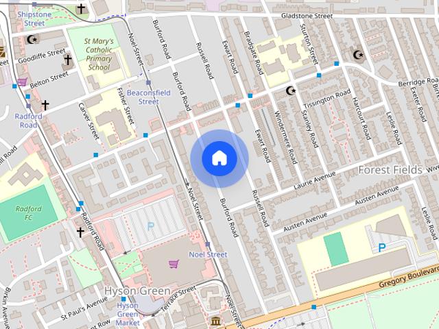 Apartment for rent in Hyson Green, Haddon