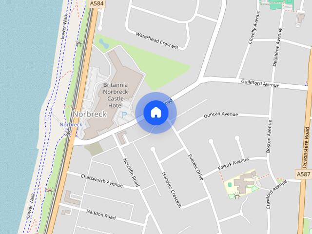 Apartment for rent in Blackpool