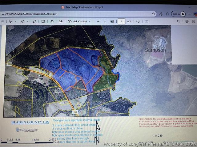 Land for sale in Garland, North Carolina