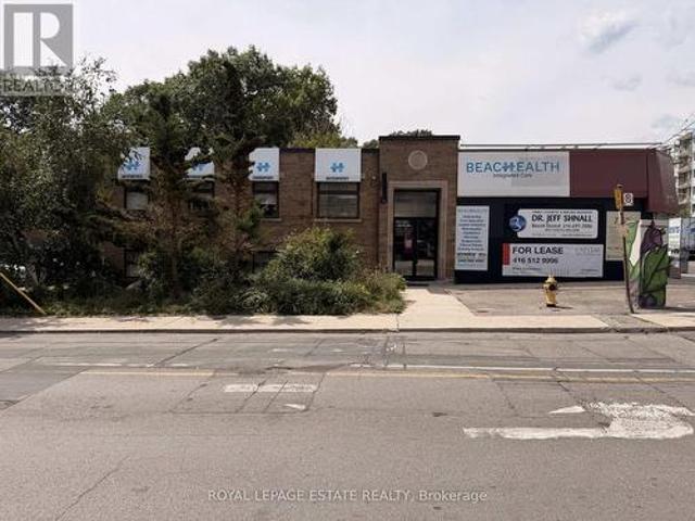 Commercial for rent in Beaches—East York, Toronto