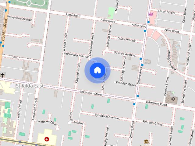 Apartment for rent in St Kilda East, Melbourne