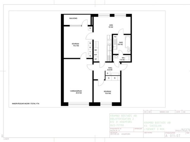 Lägenhet hyra i Kramfors, Västernorrland