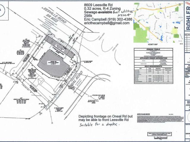 Land for sale in Wake, North Carolina