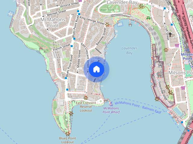 Apartment for rent in Lower North Shore, Sydney