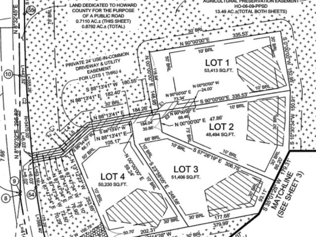 Land for sale in Woodbine, Maryland