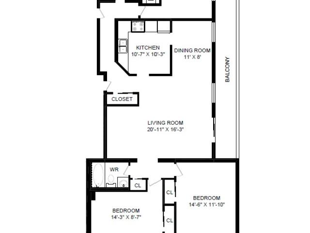 Apartment for rent in Cedar Hill, Kitchener