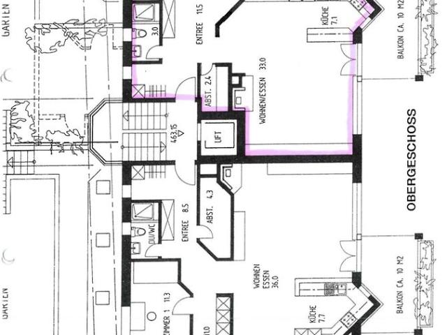 Apartment mieten in Zollikon, Bezirk Meilen