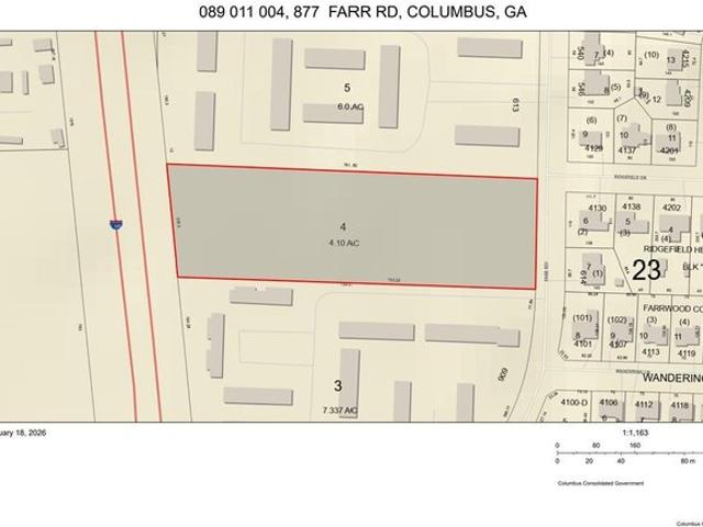 Land for sale in Box Springs, Georgia