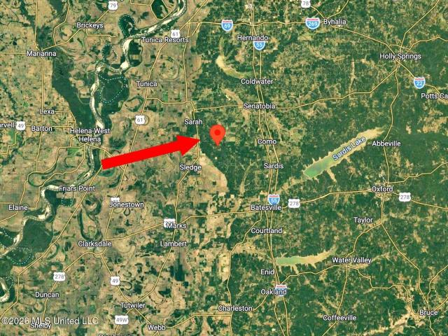 Land for sale in Crenshaw, Mississippi
