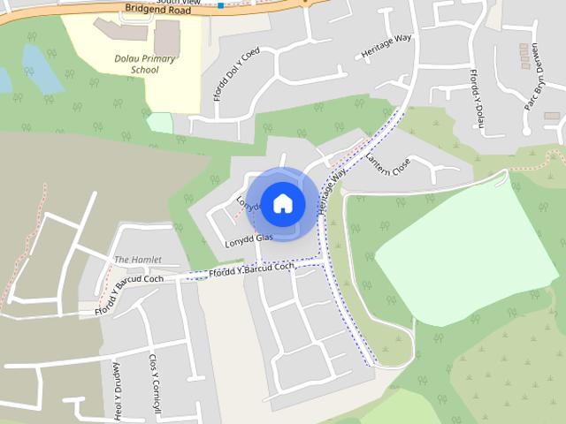 House for rent in Bryncae, Wales