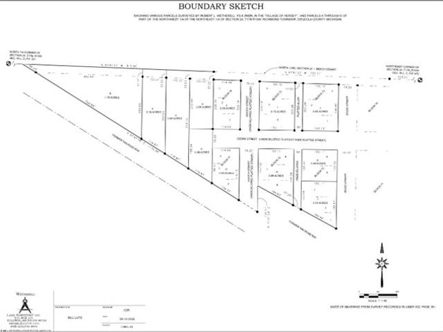 Land for sale in Hersey, Michigan