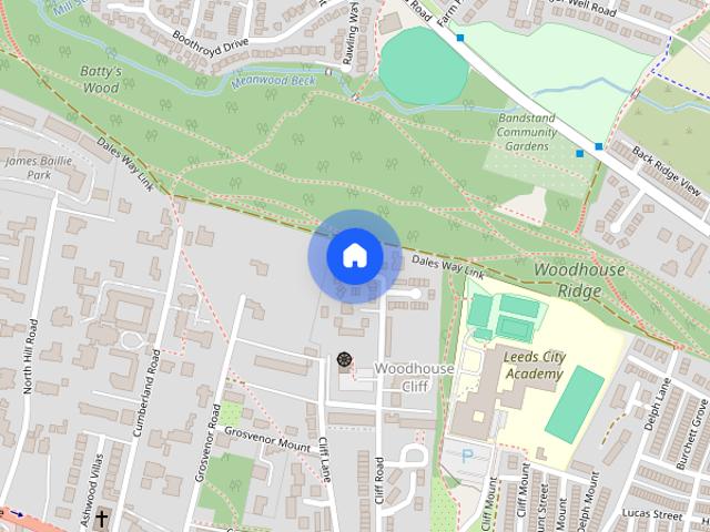 House for rent in Woodhouse Cliff, Leeds