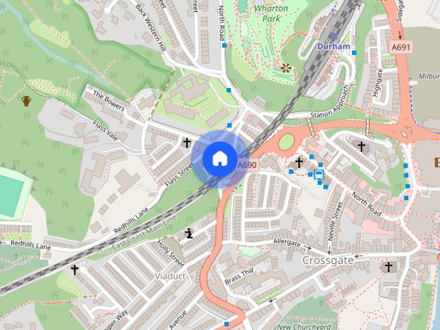 Townhouse for rent in Viaduct, Durham