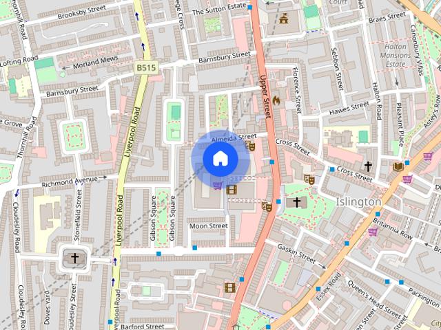 Apartment for rent in Islington, Cat Hill