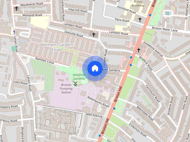 Apartment for rent in Blenheim Gardens Estate, Greater London