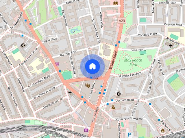 Apartment for rent in Brixton, Cat Hill