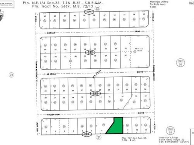 Land for sale in Joshua Tree, California