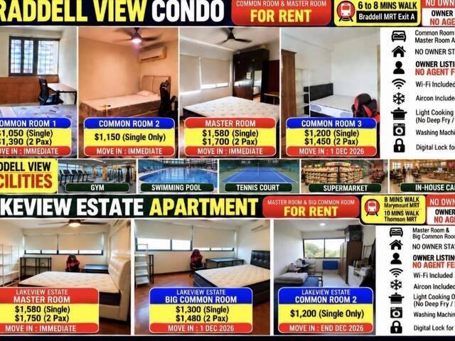 Room for rent in Braddell, Singapore