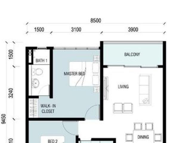 Condominium for sale in Bukit Ledang, Johor