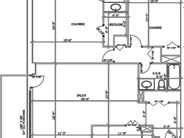 Apartment for rent in St. Leonard's, Quebec
