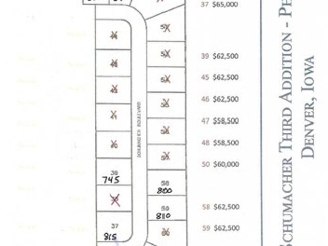 Land for sale in Denver, Iowa