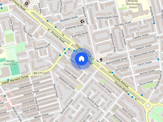 Apartment for rent in Canning / Georgian Quarter, Calderstones