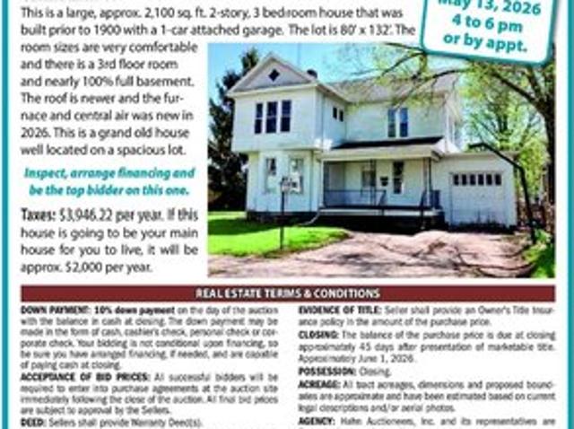 House for sale in Warsaw, Indiana