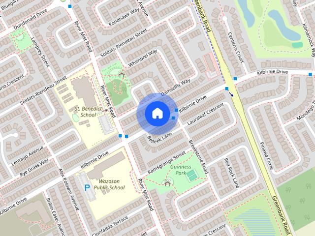 Townhouse for rent in Barrhaven West, Ottawa