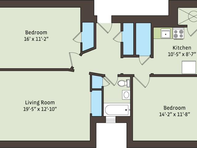 Apartment for rent in Chicago Park, Illinois