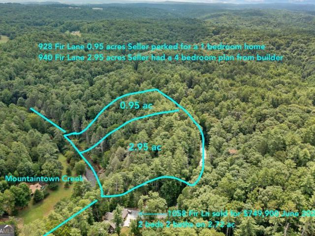Land for sale in Gilmer, Georgia