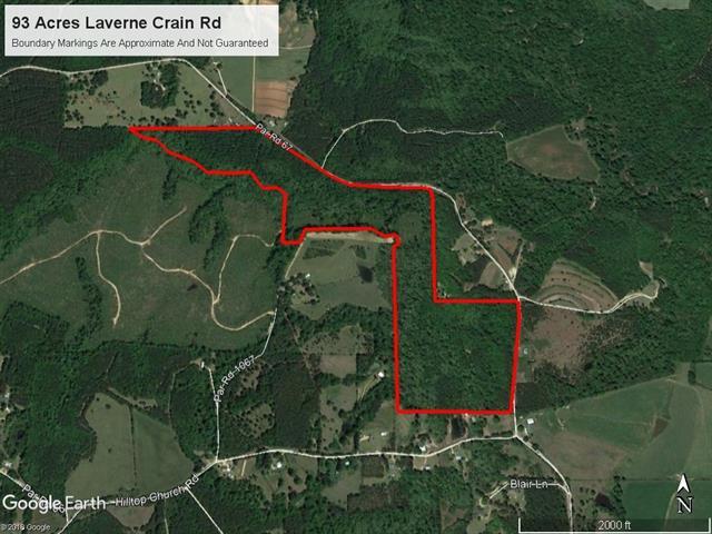 Land for sale in Angie, Louisiana