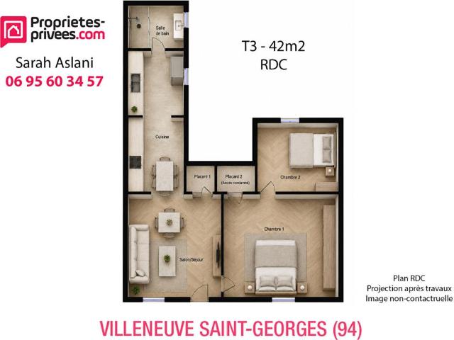 Appartement vente à L'Haÿ-les-Roses, Villeneuve-saint-georges