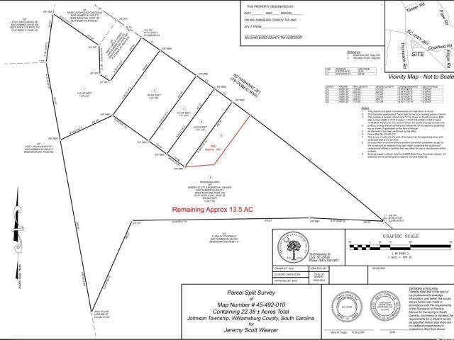 Land for sale in Hemingway, South Carolina