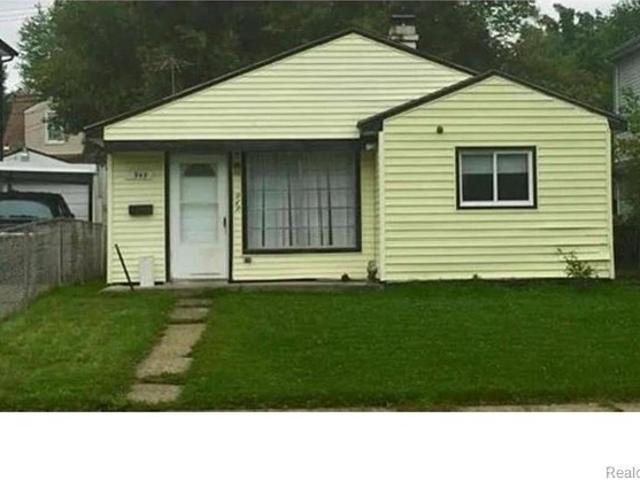 House for sale in Pontiac, Michigan
