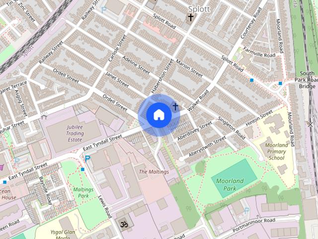 Apartment for rent in Pengam Green, Falcon Lodge
