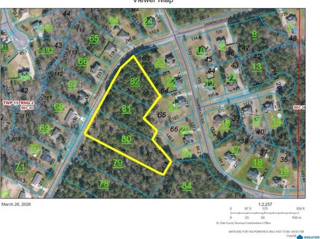 Land for sale in Odenville, Alabama