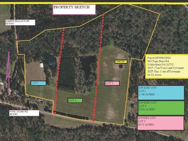 Land for sale in Ochlocknee, Georgia