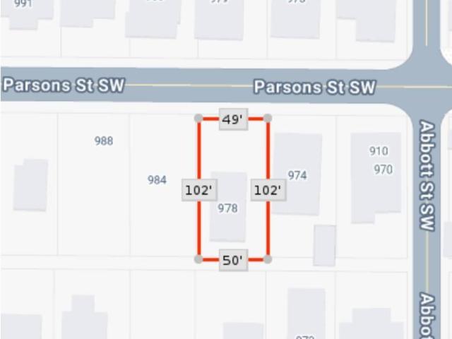 Land for sale in Atlanta, Fulton County