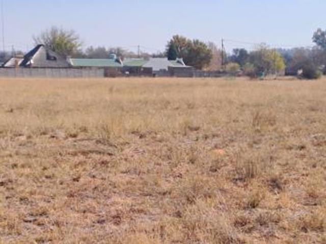 Land for sale in Viljoenskroon, Free State